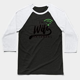 Wi-Fi Material Baseball T-Shirt